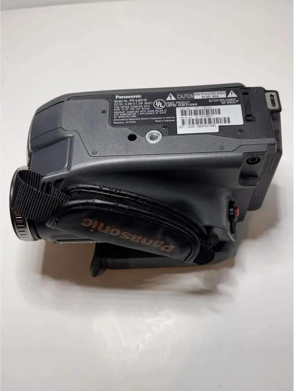 Panasonic pv l501d
